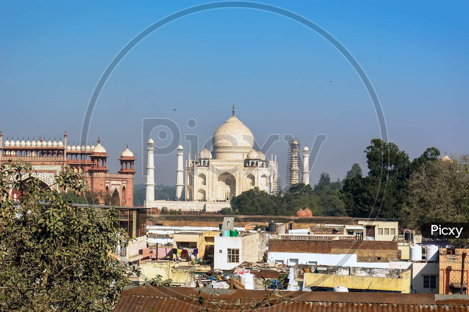 View Of Taj Mahal