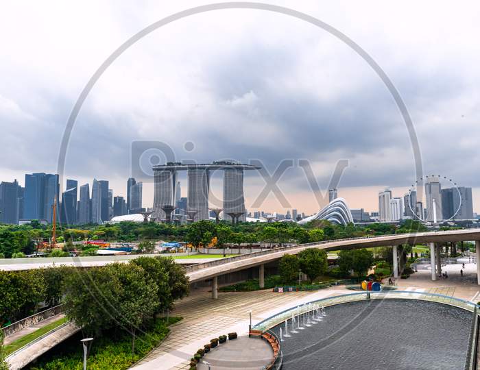 City Landscape, Marina Barrage, Singapore