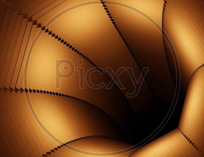 Illustration Graphic Of Inside A Tunnel Or Tube, Which Has Beautiful Texture Or Pattern.