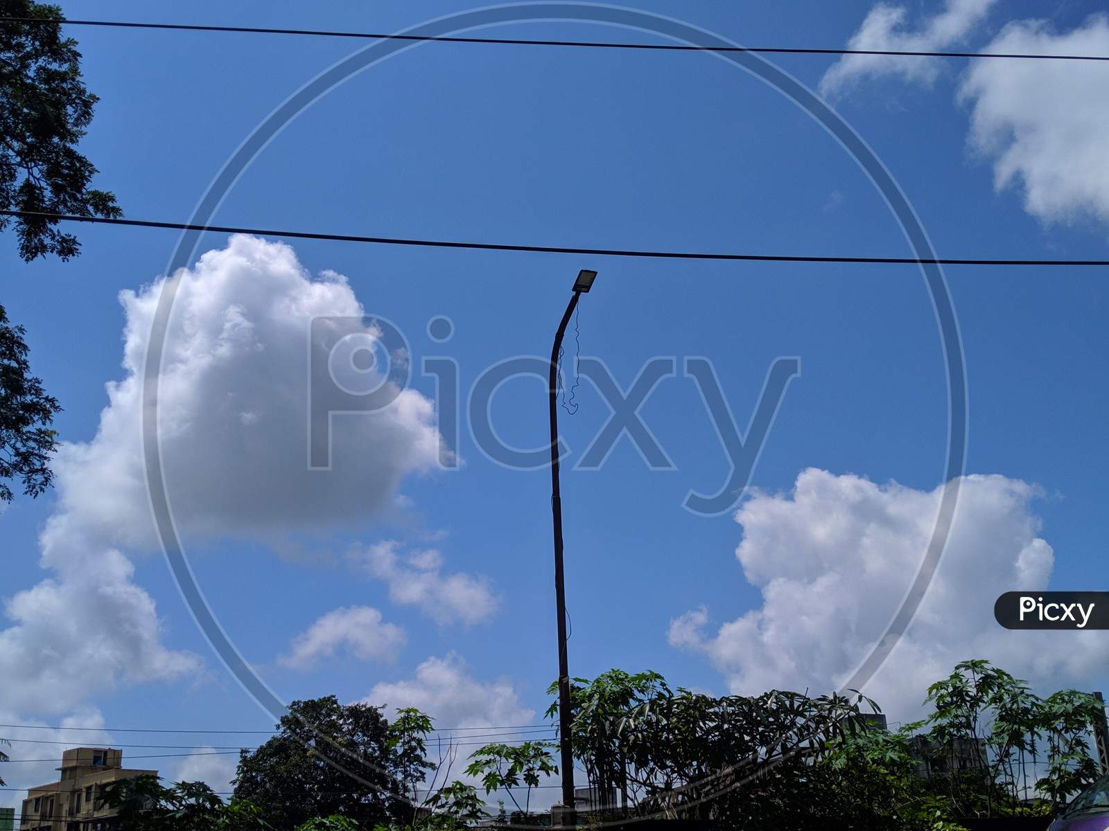 Potrait photography of white clouds and blue sky