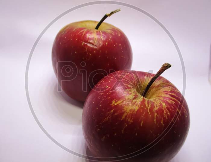 Close-up Apple fruit in isolated background