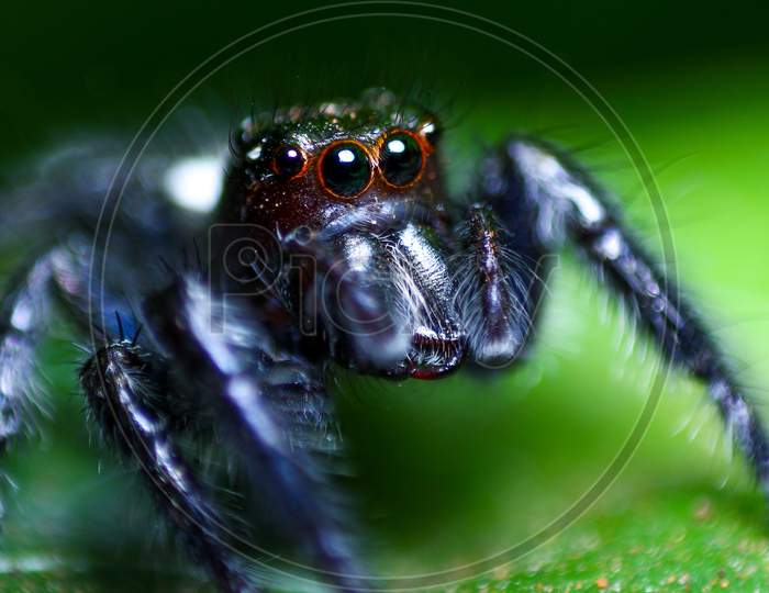 Jumping spider, Macro Photography