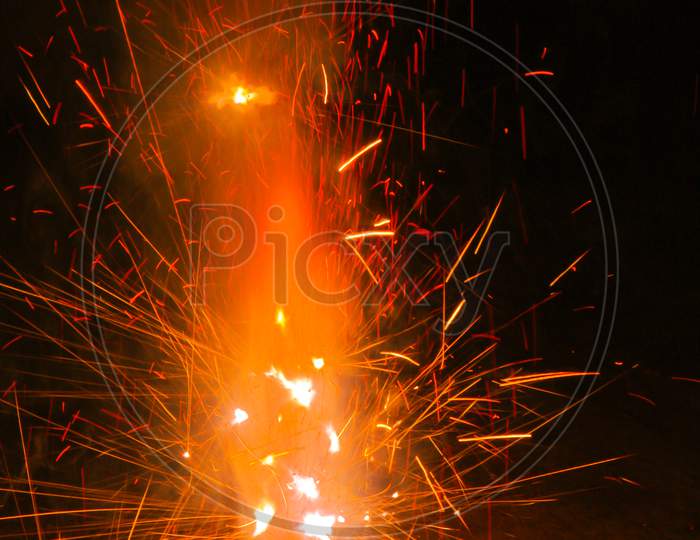 Firework Abstract Showing Details