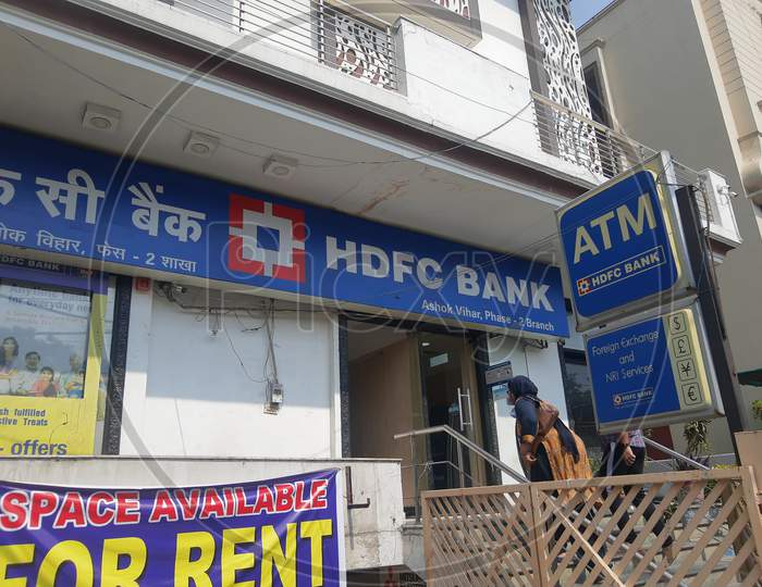 HDFC Bank ATM Is Largest Private Indian Banking And Financial Services Company