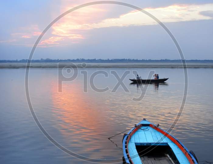 Sunrise On River Ganges