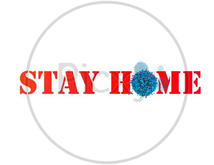 Stay Home Message For Covid-19