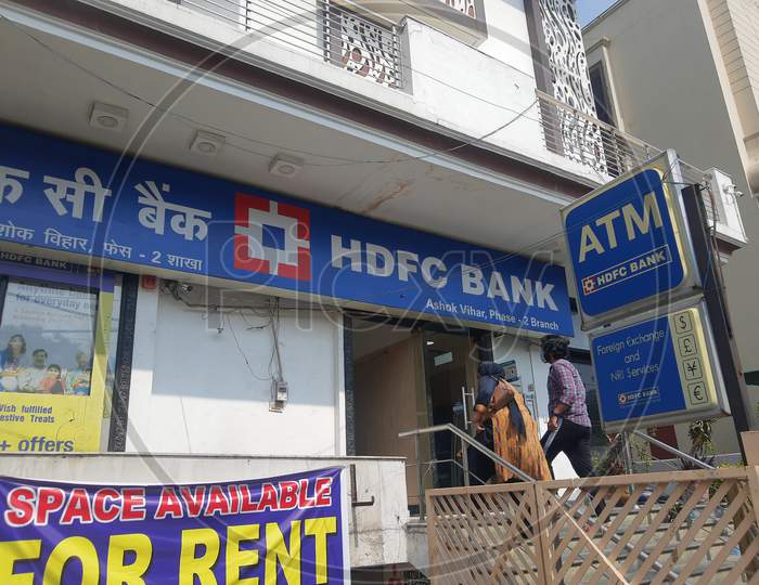 HDFC Bank ATM Is Largest Private Indian Banking And Financial Services Company