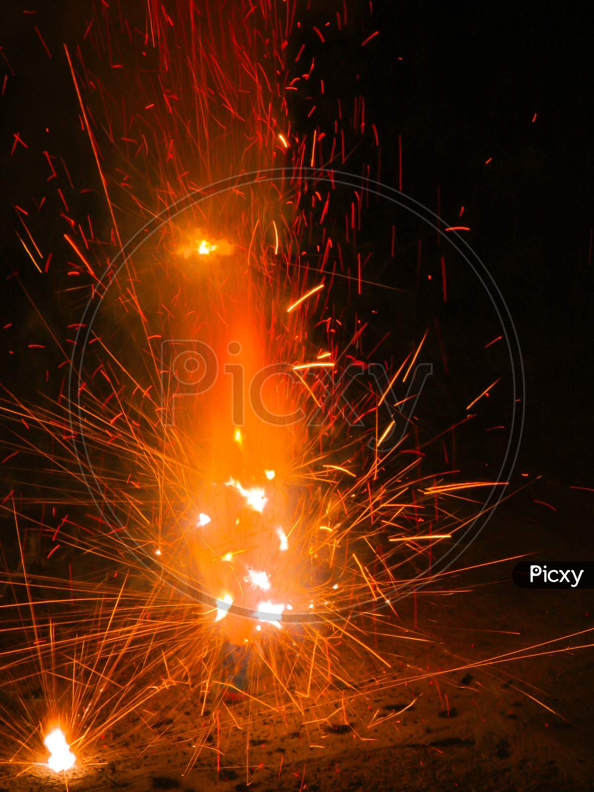 Firework Abstract Showing Details