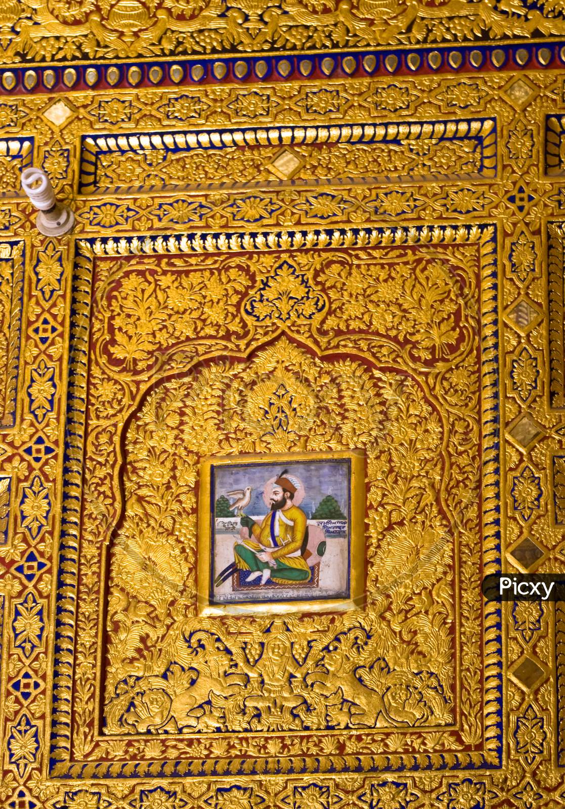 Golden Temple Architecture Details At Nanded,India.