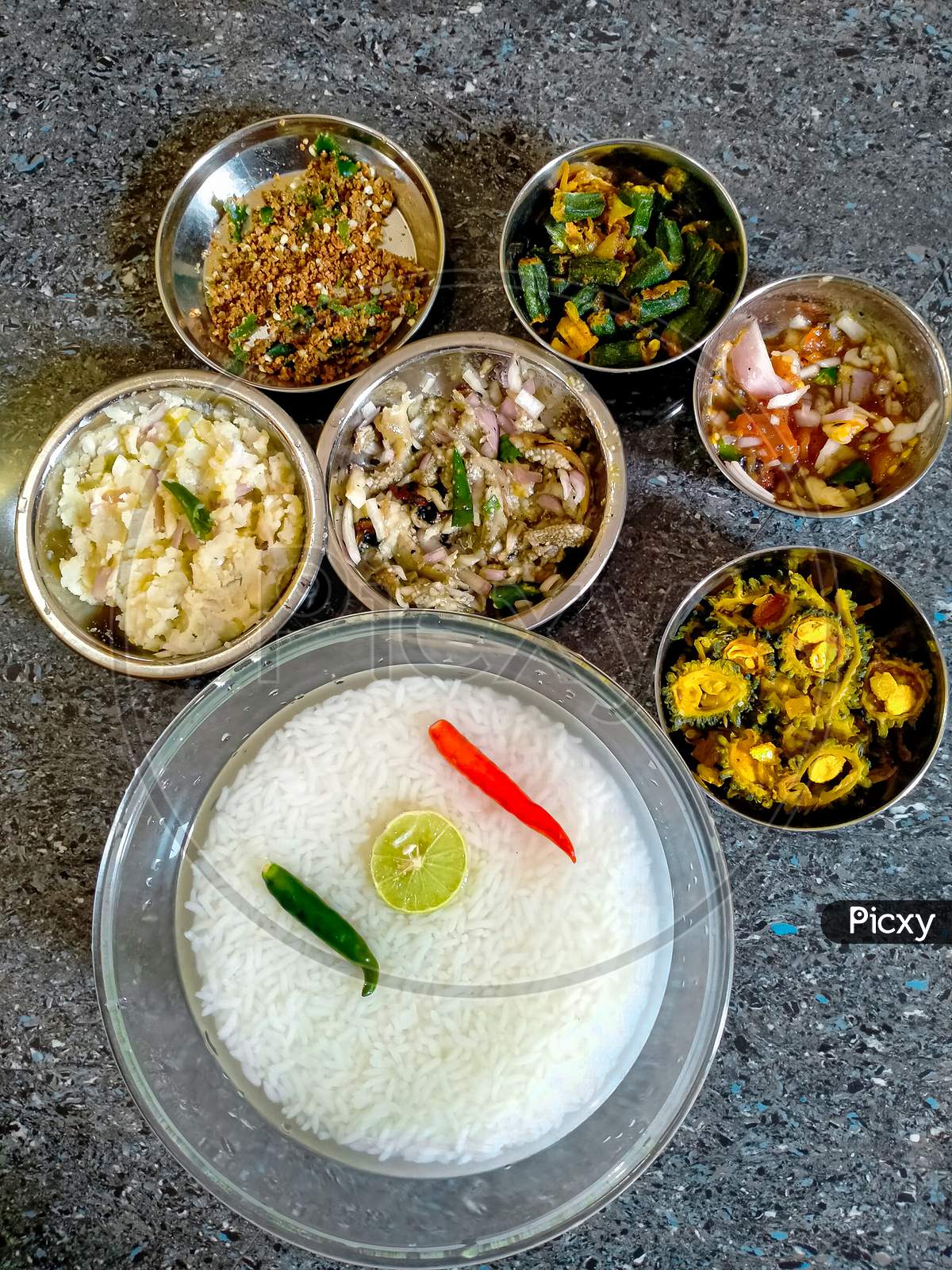 Odisha water rice