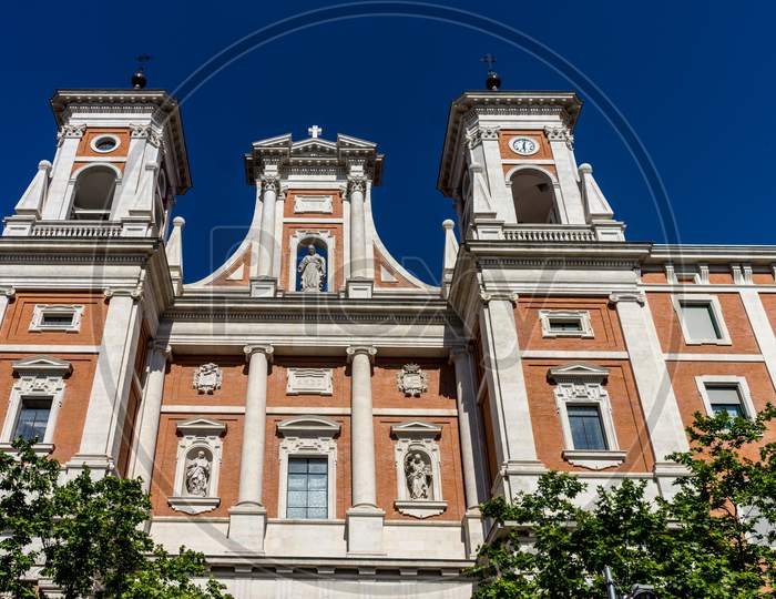 Spain, Madrid, Low Angle View Of Building Against Sky