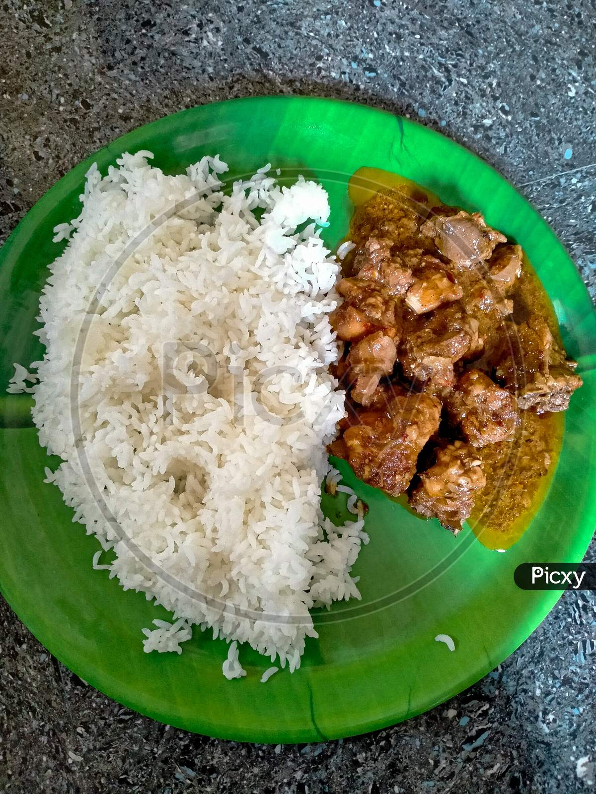 Rice chicken