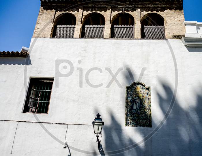 Spain, Seville, Low Angle View Of Building Against Sky