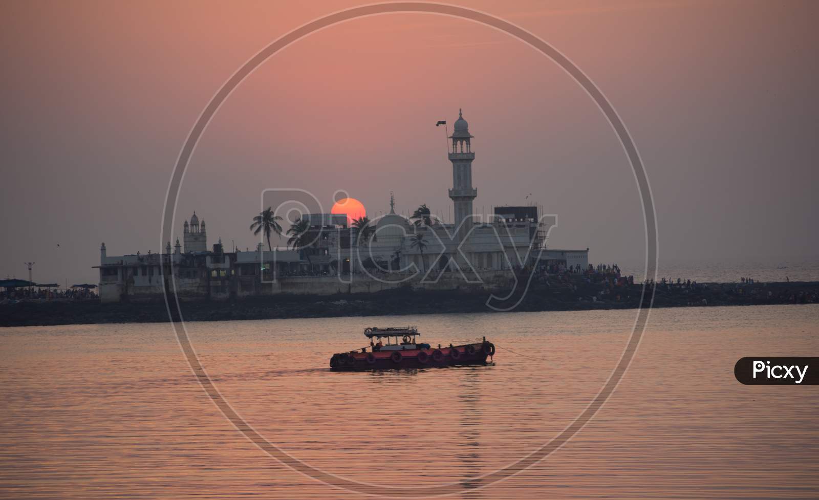 Sunset at Haji Ali Mumbai