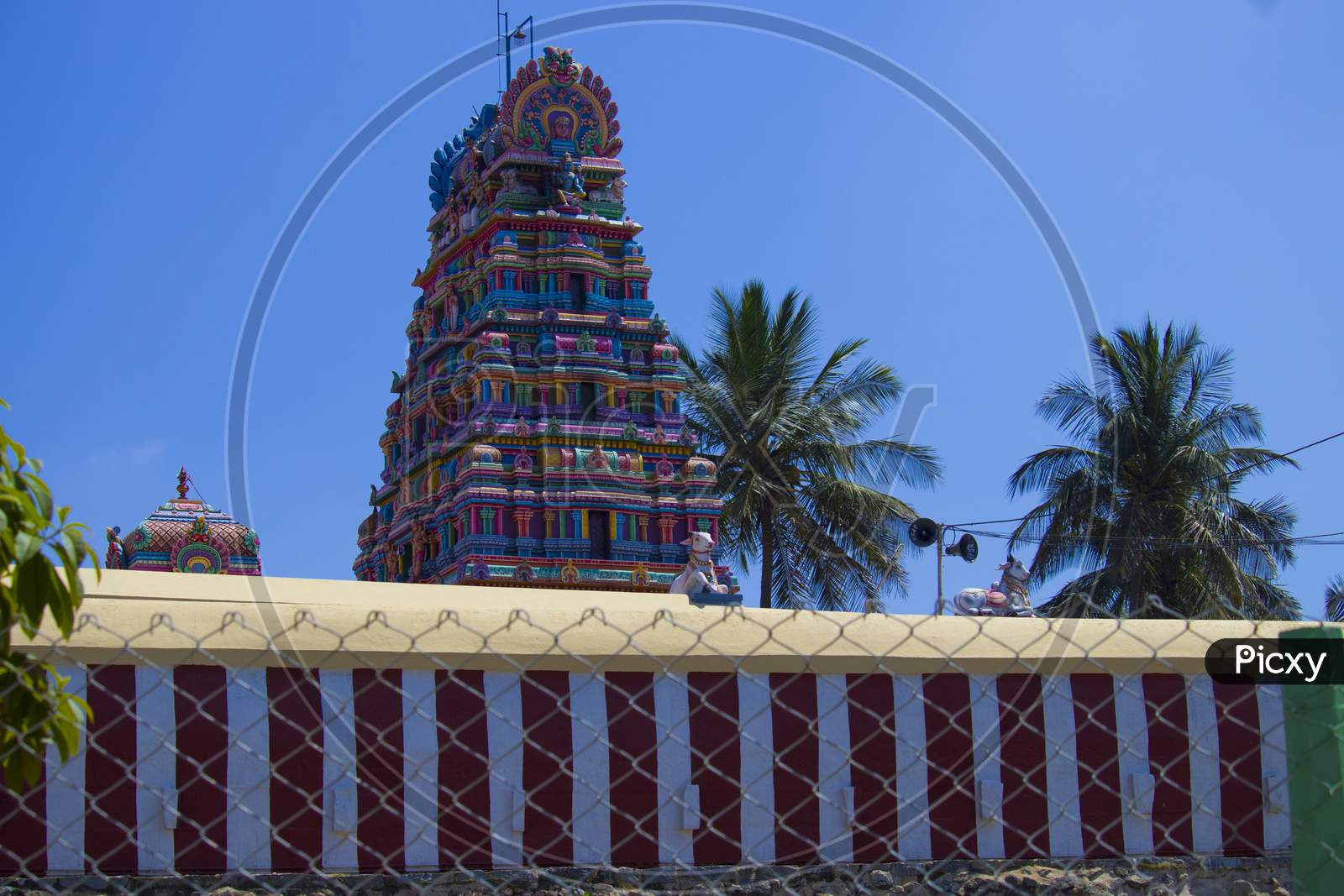 Indian temple tower