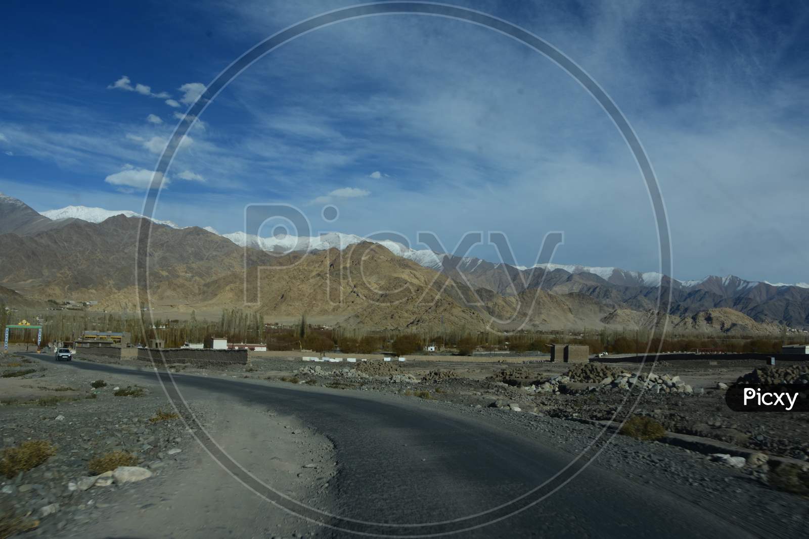 Beautiful road in Ladakh