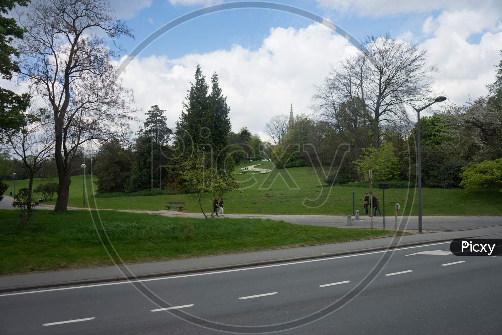 The Laeken Park , Parc De Laeken At Brussels, Belgium