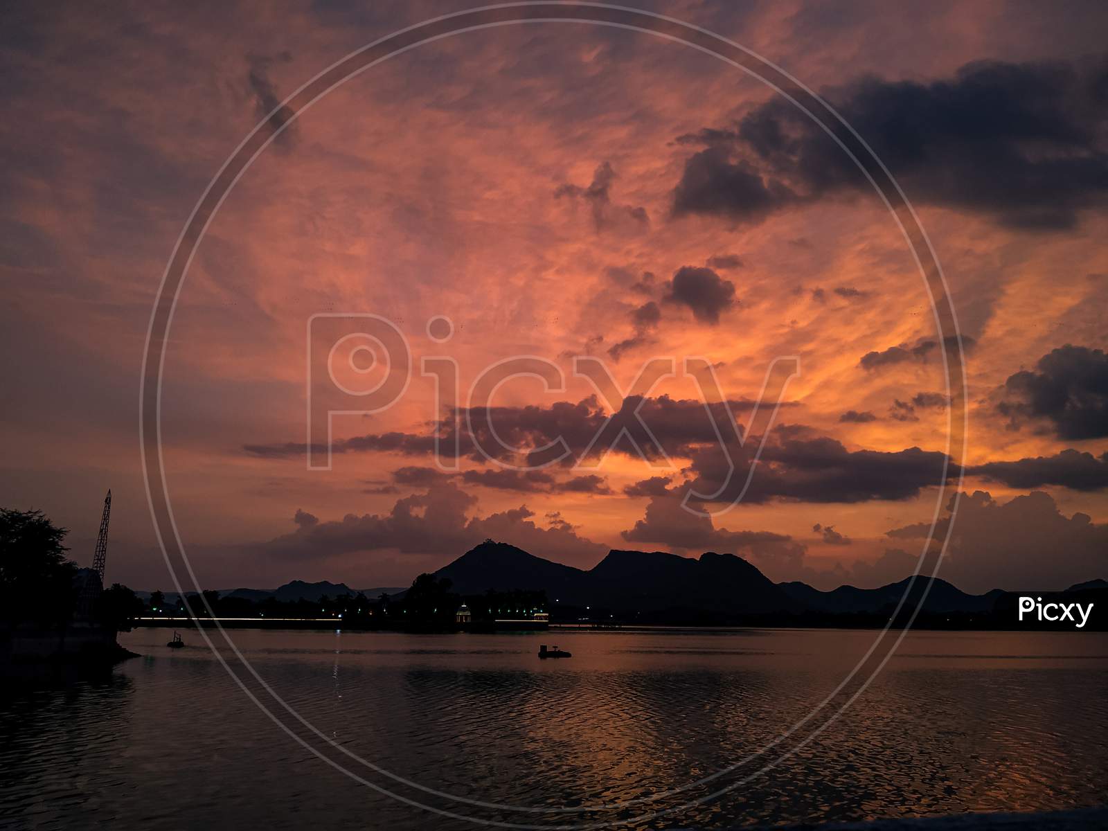 Sunset in Udaipur
