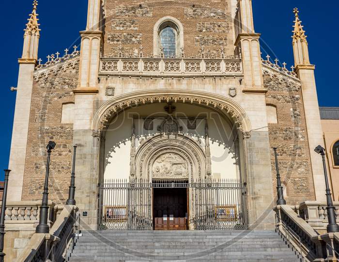 The St. Jerome Royal Church (Or Hieronymus Monastery) In Madrid, Spain, Europe