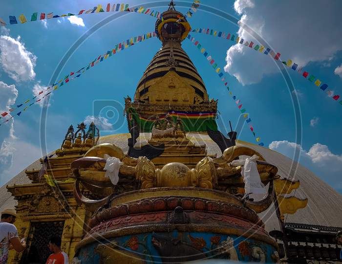 Swayambhunath Maha Chaitya.(Monkey Temple)