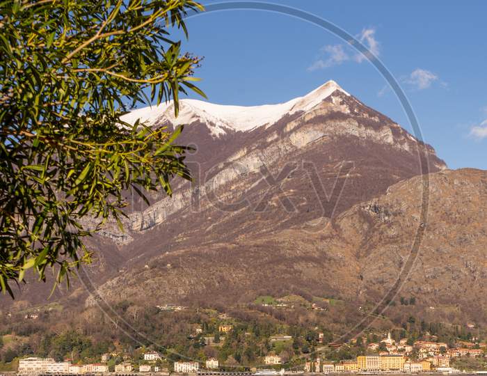 Italy, Bellagio, Lake Como, Cadenabbia, Scenic View Of Mountains Against Sky