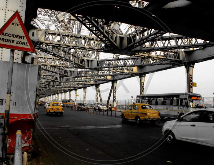 A day at the Howrah Bridge