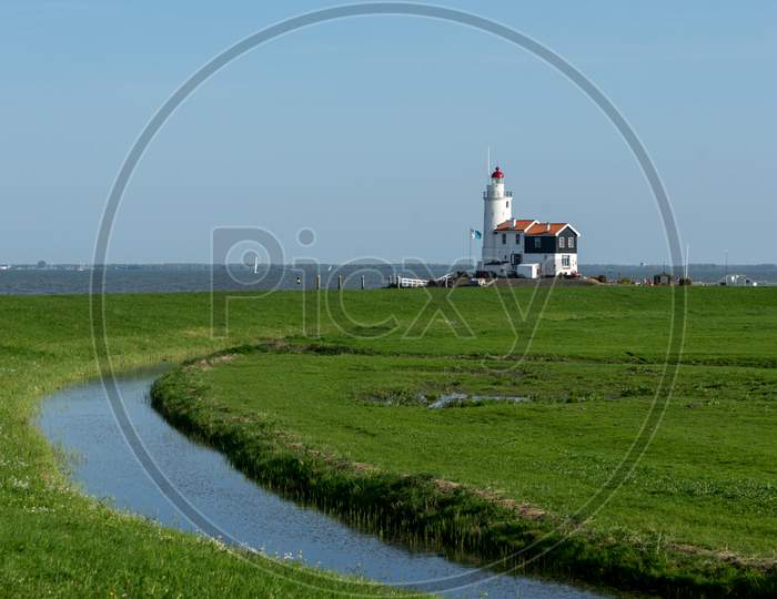 Netherlands,Wetlands,Maarken, A Large Body Of Water