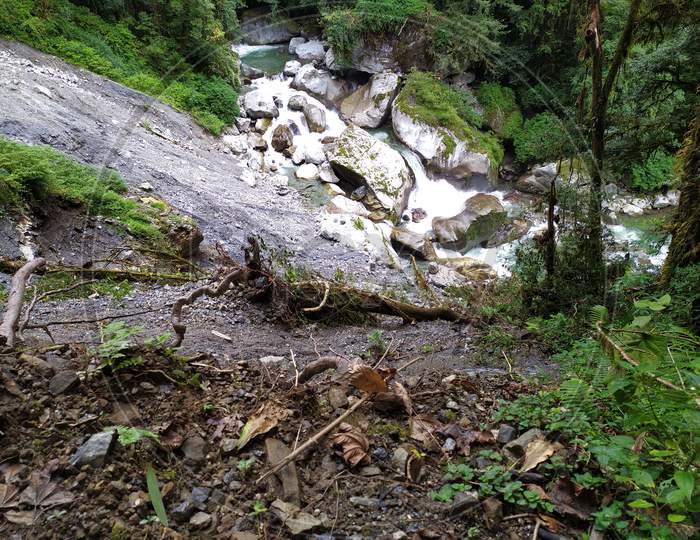 Landslide in Sikkim