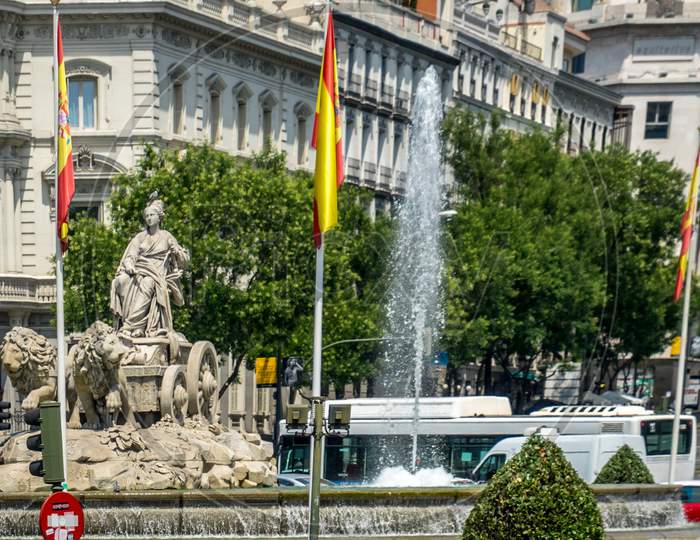 Plaza De Cibeles, Madrid, Spain, Europe