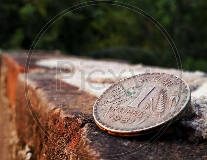 1981 one rupee coin