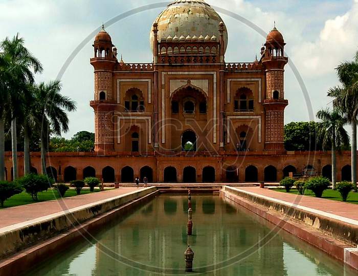 Water Reflection of Dome