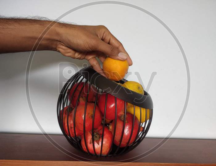 Fruits healthy bowl