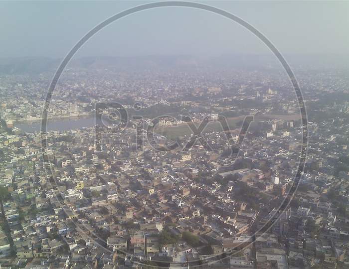 Jaipur City View From Amber Fort