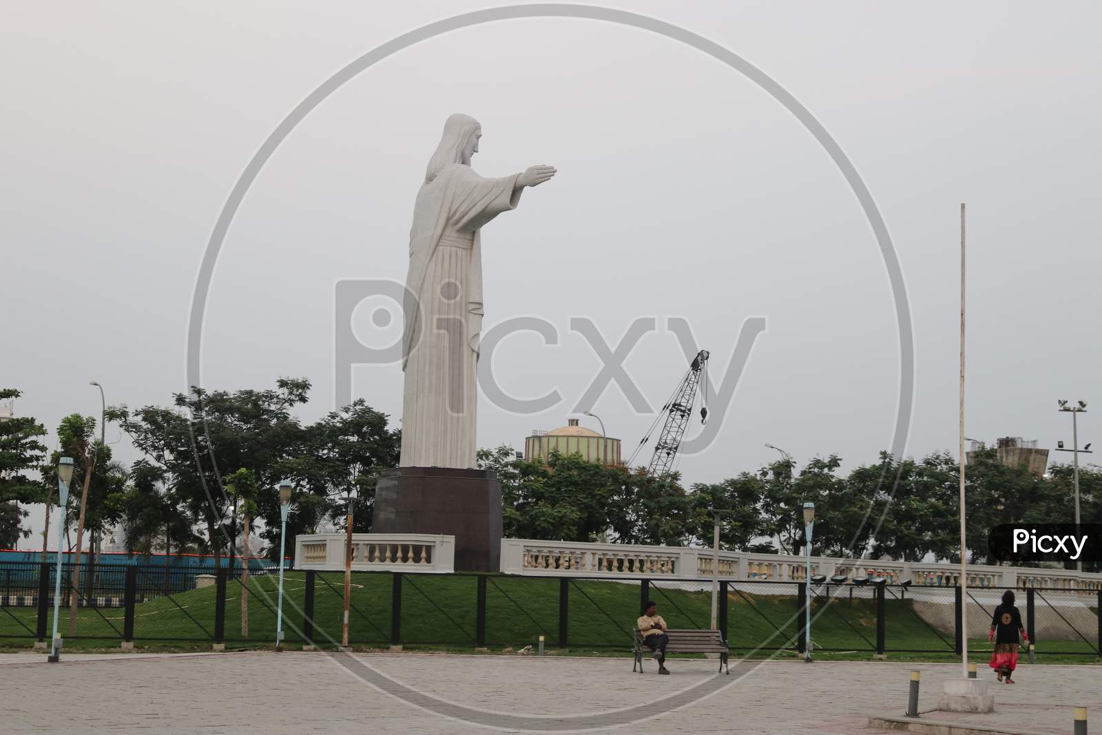 Big Statue in a park for tourist attraction
