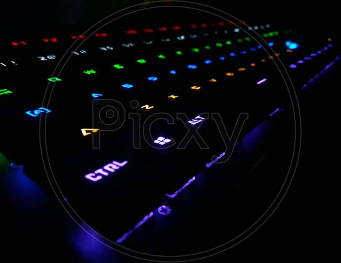 mechanic RGB lighting Keyboard