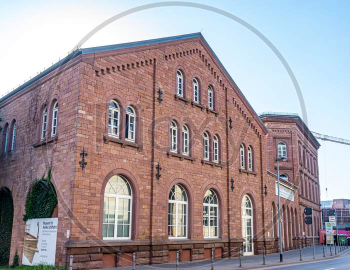 Mainz, Germany - 30Th May 2018: Antique Museum Building, Shrewsbury Abbey In The City Of Mainz, Germany