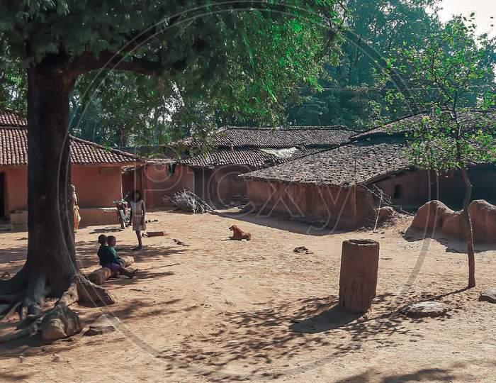 Village in netarhat