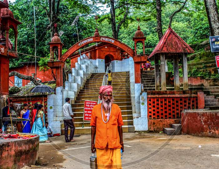 Sadhu (monk) at Temple
