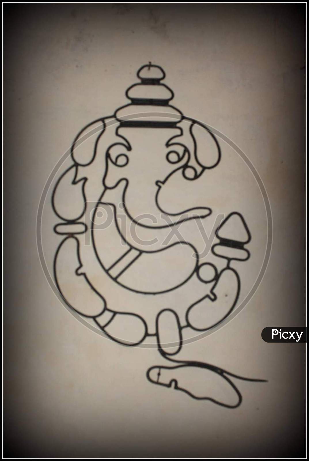 Handmade Ganesha, lord Ganesha
