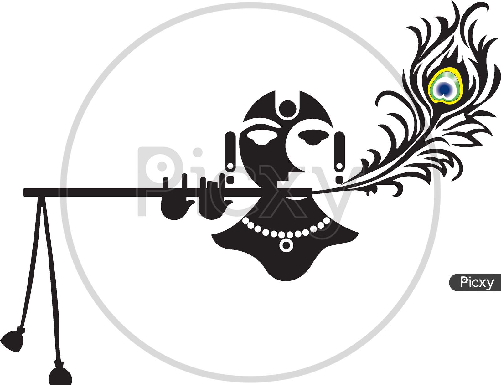 Lord Krishna logo
