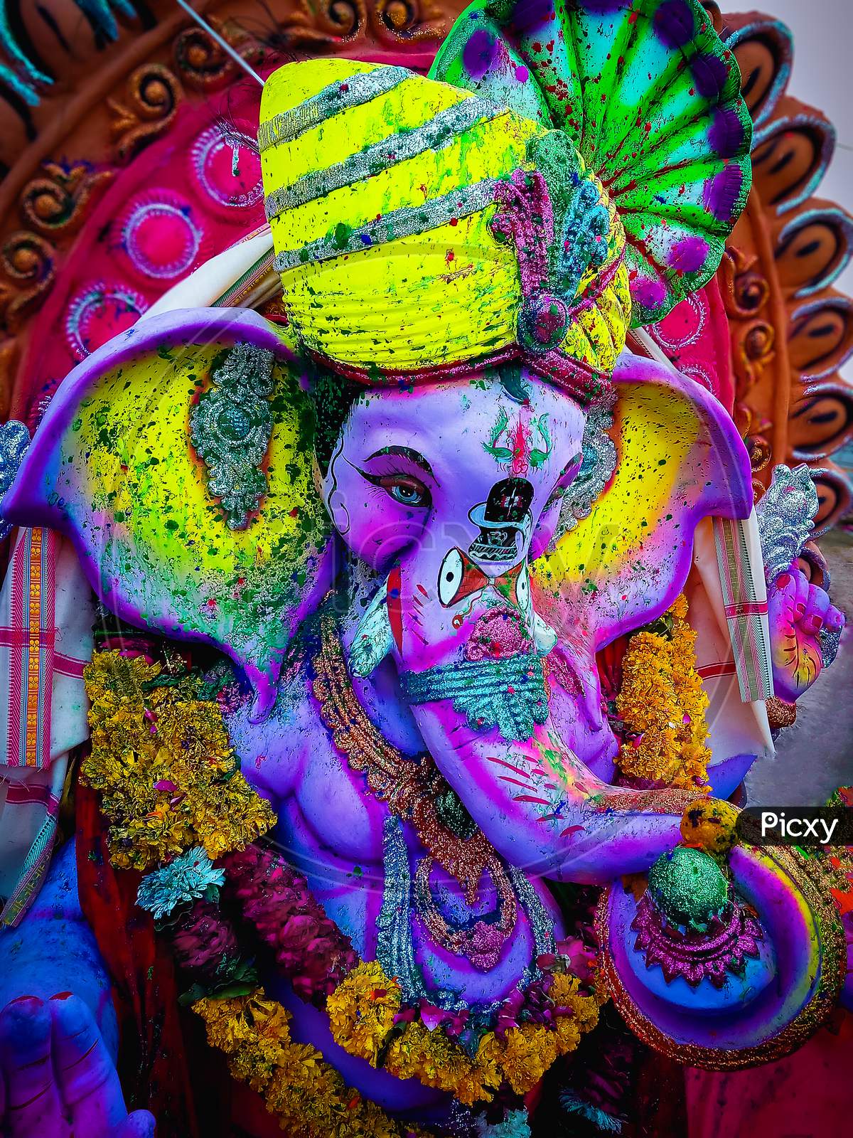 Colorful Ganpati Bappa