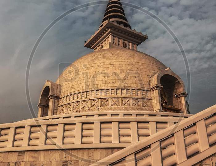 Shanti Stupa In Delhi