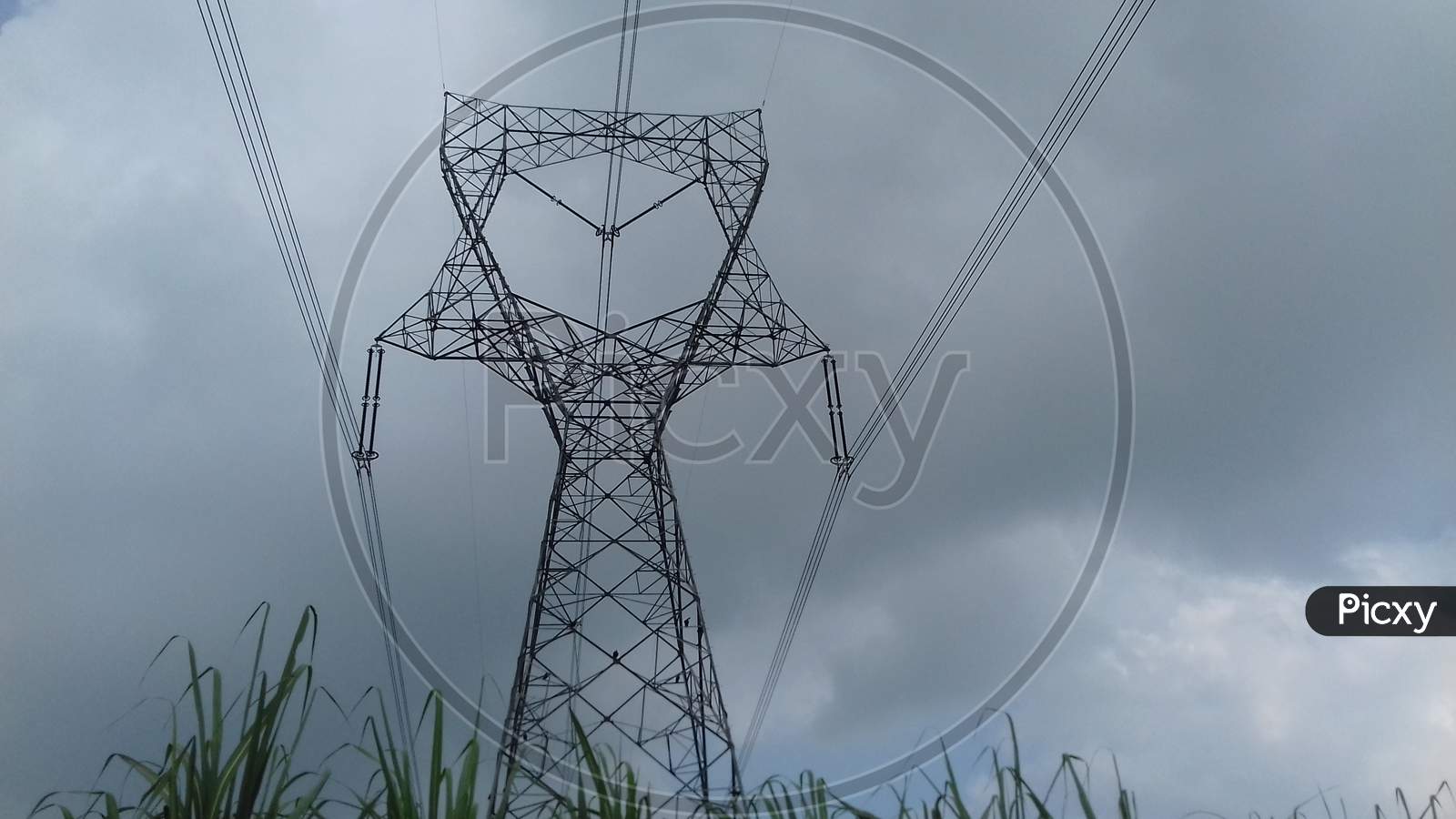 Electrical Energy Transmission Tower - image