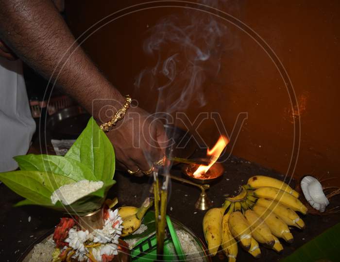 Hindu rituals puja