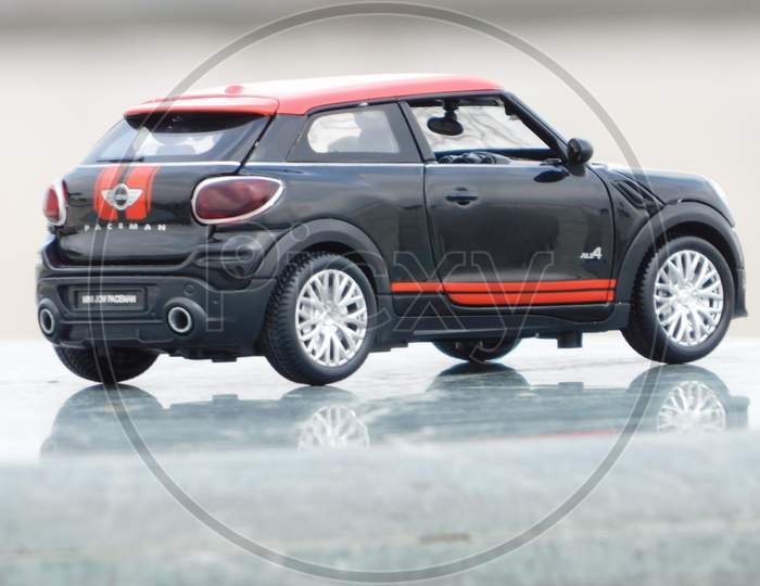 mini cooper toy car miniature