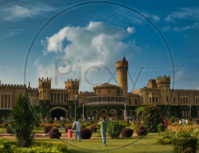 Bangalore palace (garden view)