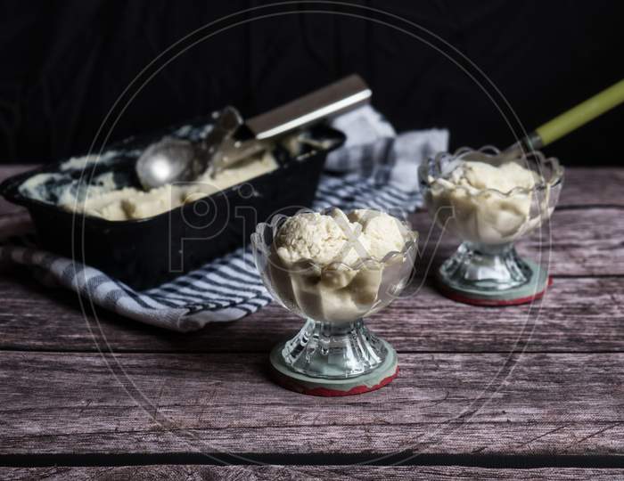 ice cream - food photography