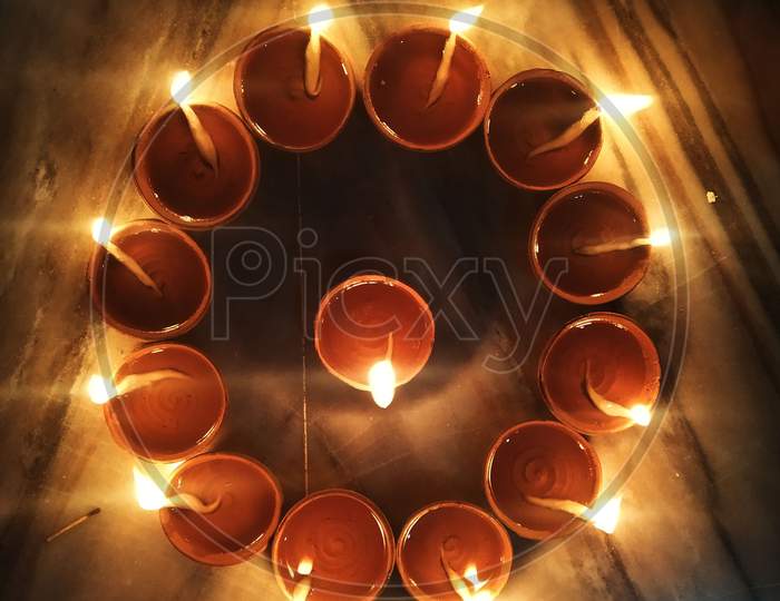 The Divine Significance of Diya in Diwali Festival