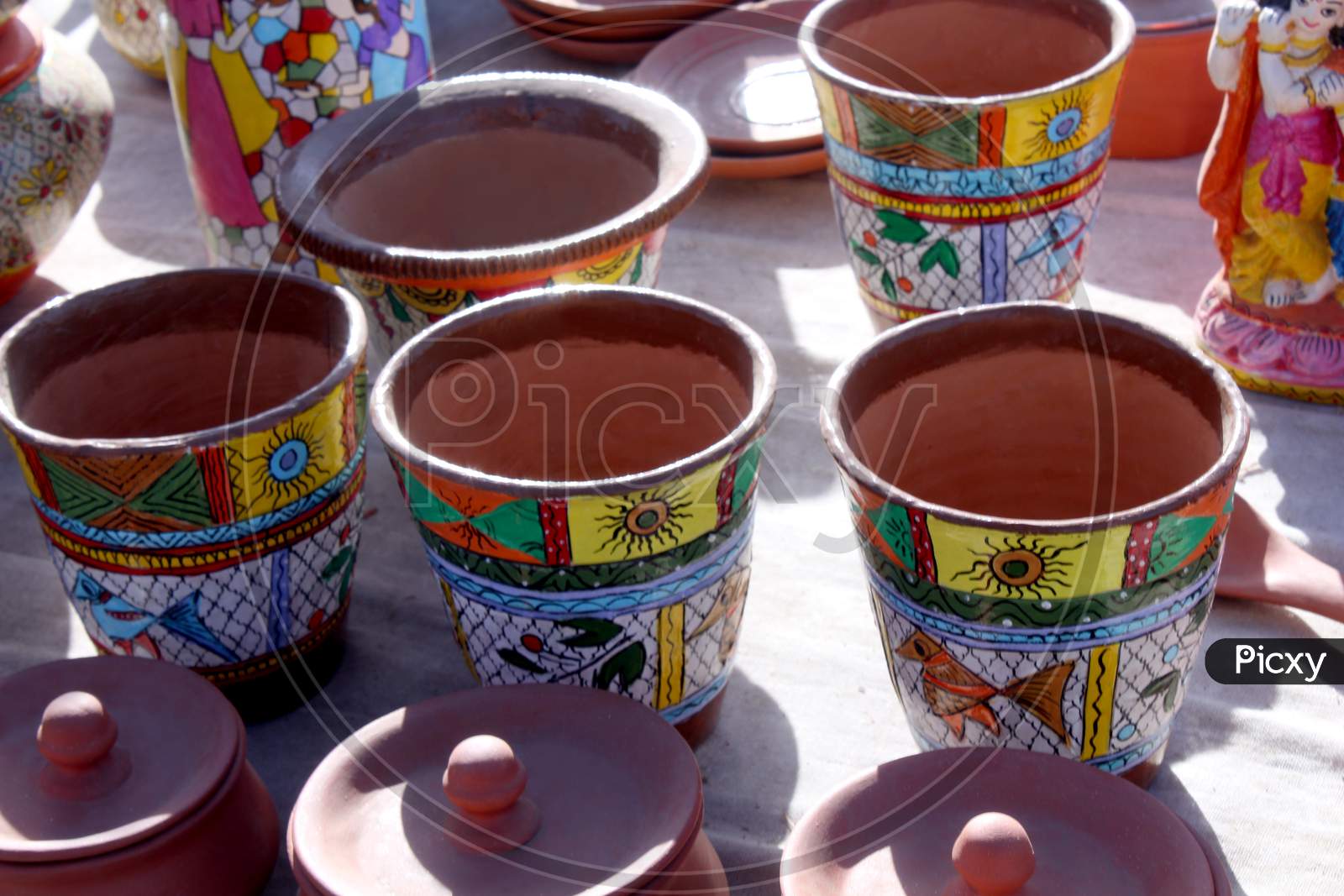 Crockery Vase Traditional Clay Pot