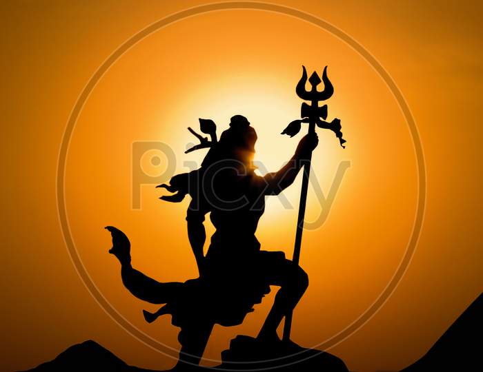 Lord Shiva Silhouette